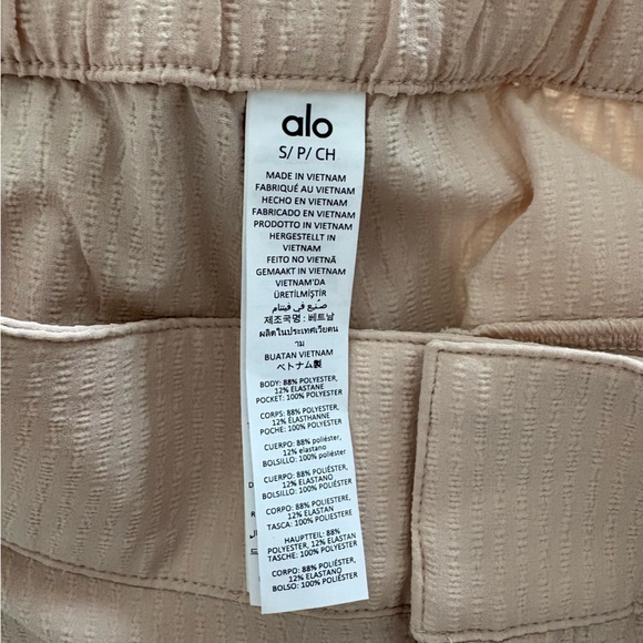 Alo High Waist Dreamscape Trouser Macadamia - Picture 7 of 9